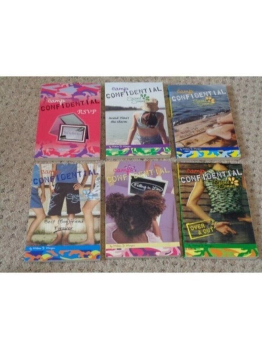 NEW Camp Confidential 6-chapter books 8-12 yrs bundle Retails $30